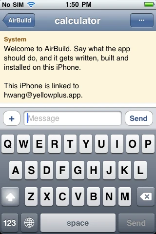 Check the linked account status before continuing.
